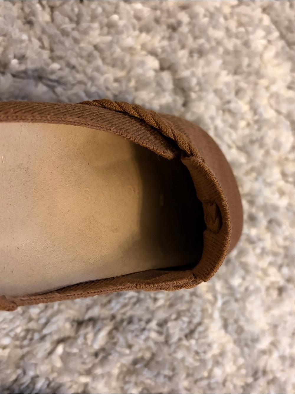 Rothy's Braided Slip-On Mule in Acorn - Picture 5 of 8